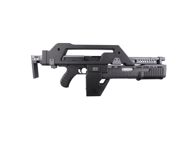 Snow wolf alien pulse aeg electric airsoft rifle black - Airsoft Guns Used In Movies / Games - view 2