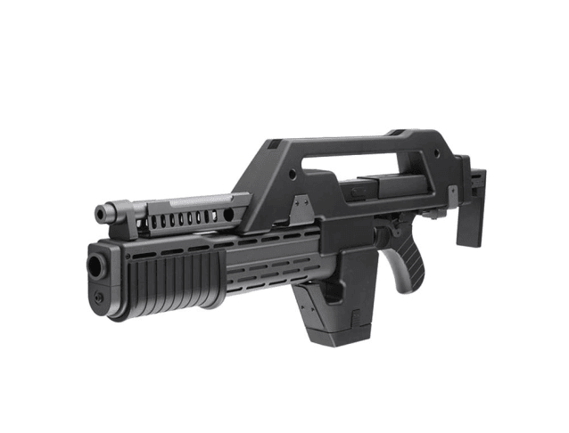 Snow wolf alien pulse aeg electric airsoft rifle black - Airsoft Guns Used In Movies / Games - view 3
