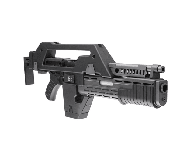 Snow wolf alien pulse aeg electric airsoft rifle black - Airsoft Guns Used In Movies / Games - view 4