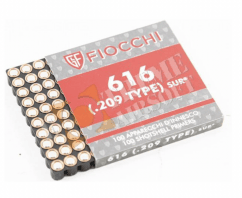 Fiocchi 616 pack of 100 6mm 209 primers (pack of 10 ) 1000 bangs