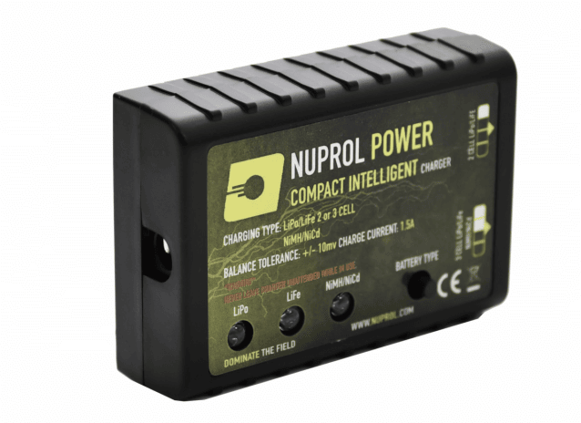 Nuprol compact lipo balance charger - Airsoft Battery Chargers