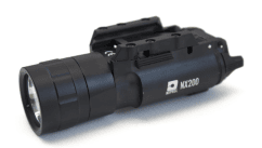Nuprol nx200 pistol / rifle ris mounted torch black