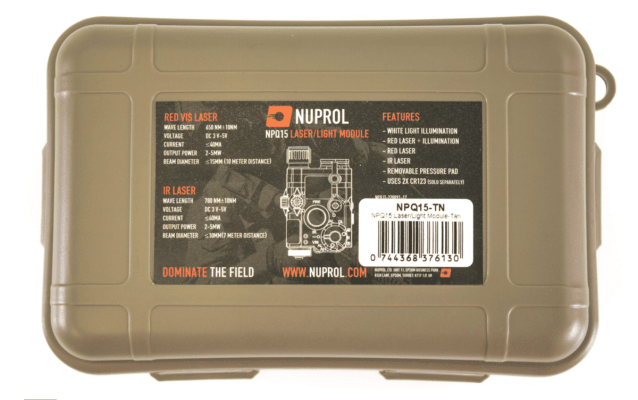 Nuprol npq15 light / red laser box -tan q15 - Nuprol - view 4