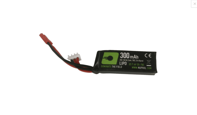 Nuprol power 300mah 7.4v 35-70c (hpa micro type) - Nuprol