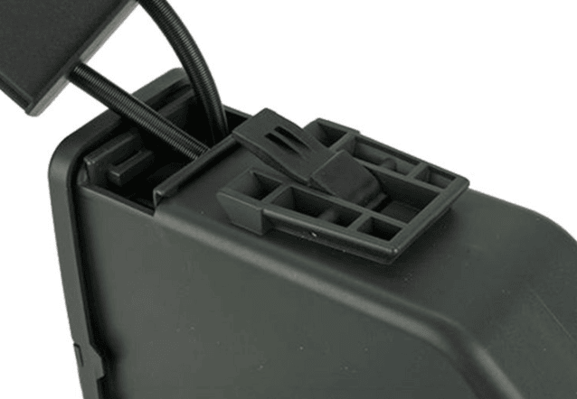 A&k m249 electric box magazine 2400 round ( sound activated ) - A&K airsoft - view 4