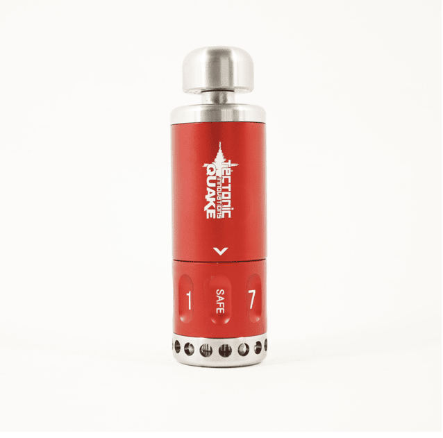 Tectonic innovations quake 8 way impact grenade red - Airsoft Grenades