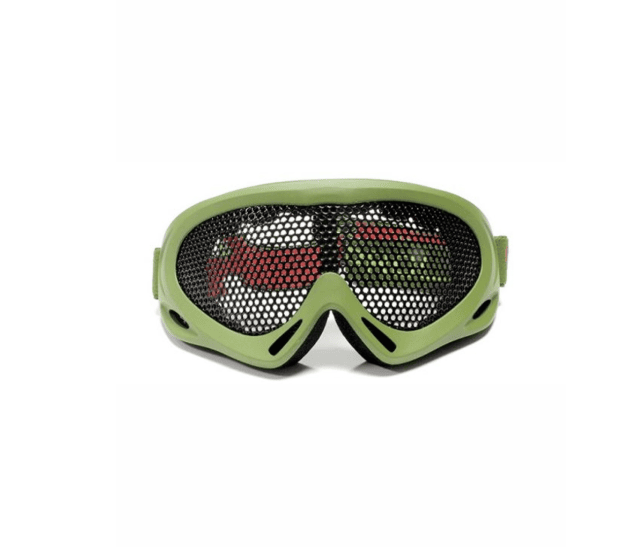 Nuprol high quality pro large mesh eye protection goggles green - Airsoft Eye Protection