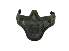 Nuprol plain mesh lower face protection shield v1 green