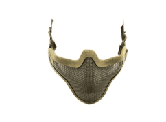 Nuprol plain mesh lower face protection shield v1 tan