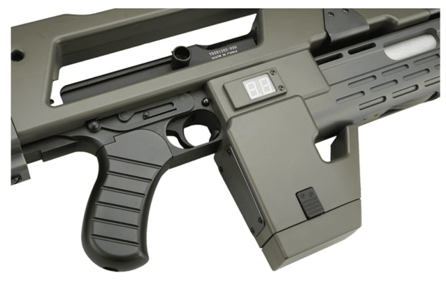Snow wolf alien pulse aeg electric airsoft rifle green - Airsoft Guns Used In Movies / Games - view 3