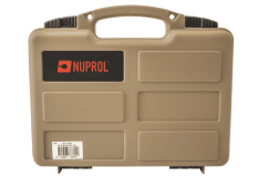 Nuprol small hard case wave foam tan