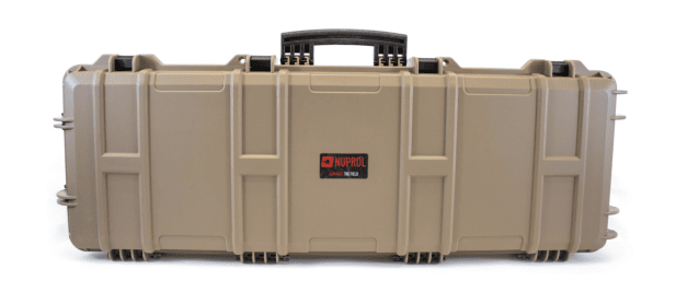 Nuprol large hard case wave foam tan - Airsoft Clearance Items