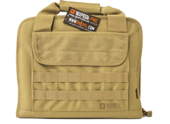 Nuprol pmc deluxe pistol bag tan