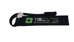 Nuprol 7.4v lipo 1100mah stick battery to tamya