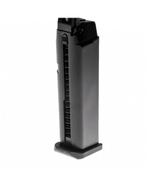 We 17 series gen 5 gas magazine (25 rounds – black)