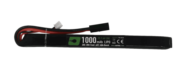 Nuprol 1000mah 7.4v lipo super slim stick (ak) - Nuprol