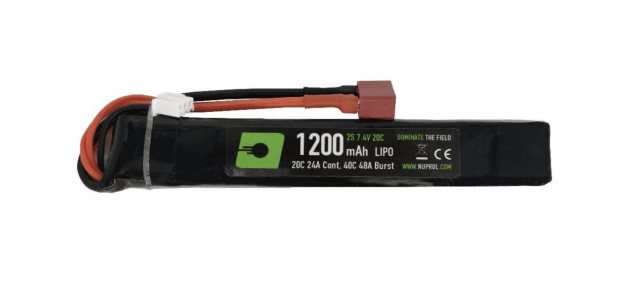 Nuprol power 1200mah lipo 7.4 v 20c stick - deans - Nuprol