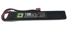 Nuprol power 1300mah lipo 7.4v 20c stick - deans