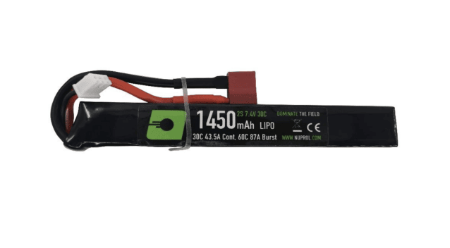 Nuprol 1450mah 7.4v 30c lipo stick type - deans - Nuprol