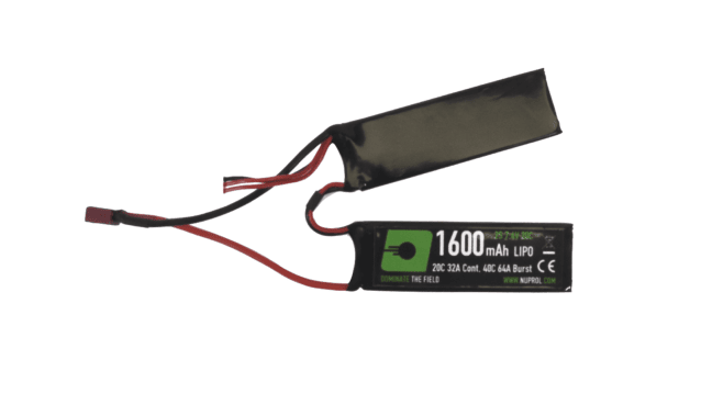 Nuprol power 1600mah lipo 7.4v 20c nunchuck - deans - Nuprol