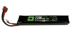Nuprol power 2200 mah lipo 7.4v 20c stick - deans