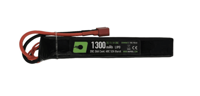 Nuprol power 1300mah lipo 11.1v 20c stick - deans - Nuprol