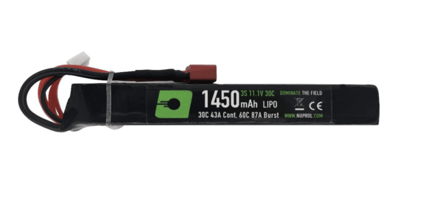 Nuprol 1450mah 11.1v 30c lipo stick type - deans - Nuprol