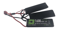 Nuprol power 1600mah lipo 11.1v 20c triplet - deans
