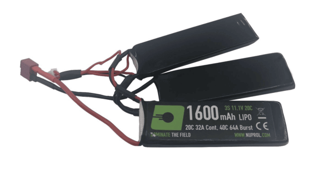 Nuprol power 1600mah lipo 11.1v 20c triplet - deans - Nuprol