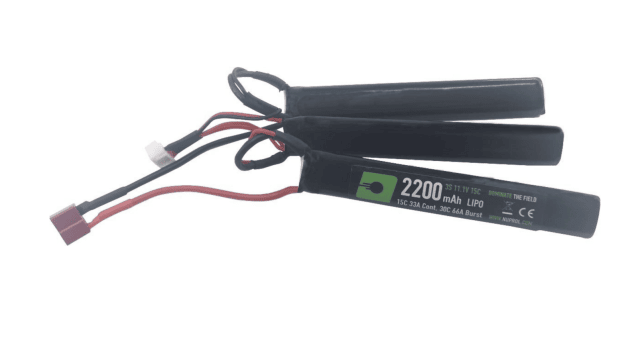 Nuprol power 2200mah lipo 11.1v 15c triplet - deans - Nuprol