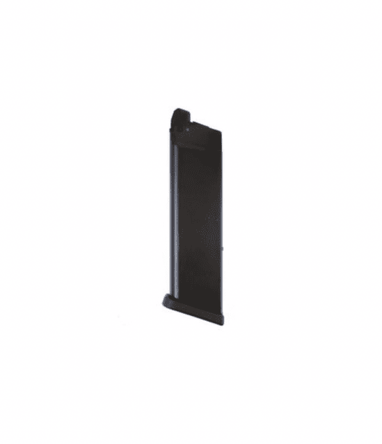We 17 / 18 / 19 g series gbb standard magazine 25 rounds black - Airsoft Pistol Magazines
