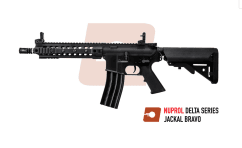 Nuprol delta jackal bravo aeg rifle - black