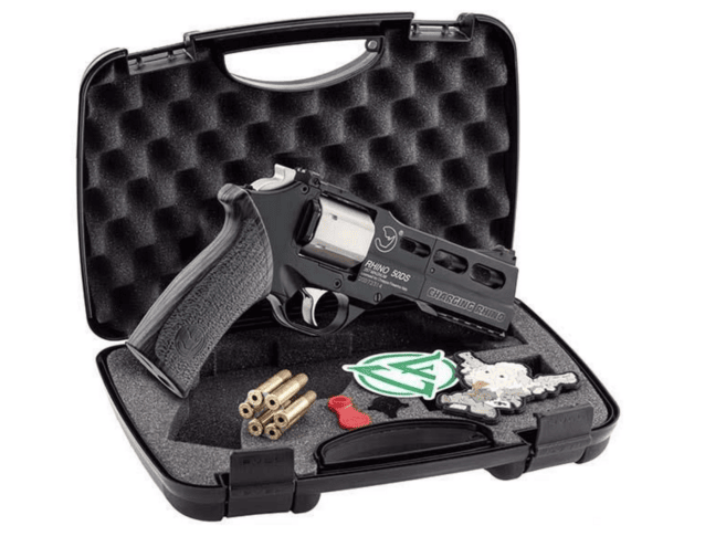 Chiappa limited edition charging rhino 50ds co2 revolver (5" - black - 440.097) - All Airsoft Gas Pistols - view 9