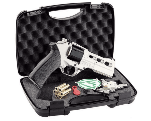 Chiappa limited edition charging rhino 50ds co2 revolver (5" - white - 440.099) - All Airsoft Gas Pistols - view 4