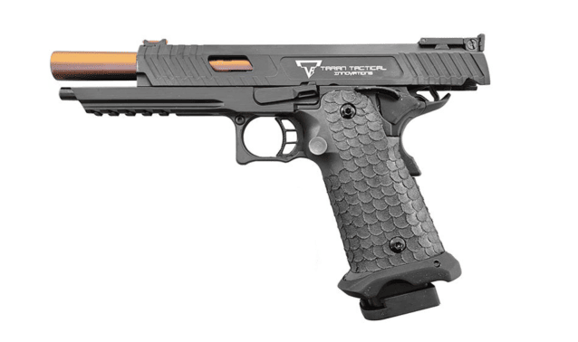 Jag precision x taran tactical licensed jw3 combat master gbb pistol (tti full metal - black) - Airsoft Hi Capa Pistols - view 2