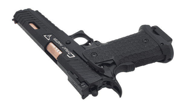 Jag precision x taran tactical licensed jw3 combat master gbb pistol (tti full metal - black) - Airsoft Hi Capa Pistols - view 9