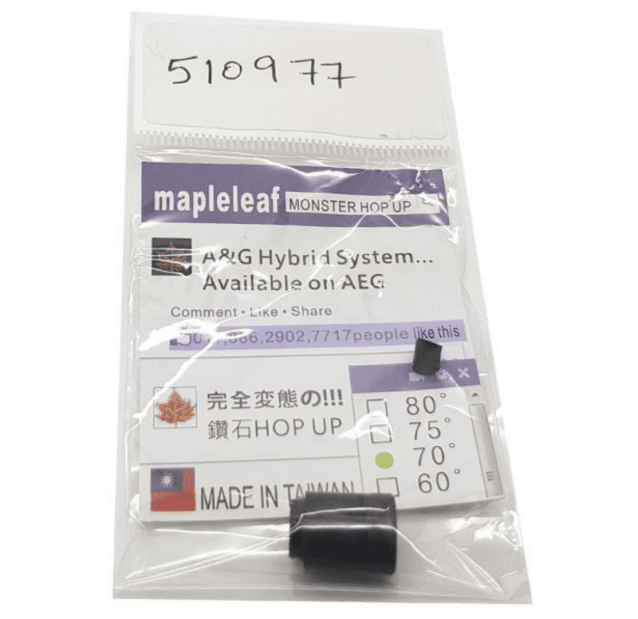 Maple leaf hybrid hop up rubber 70° - Maple Leaf