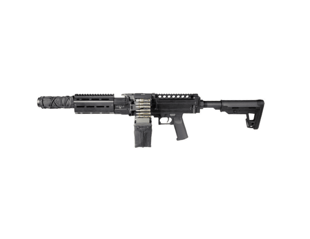 Secutor aquila vii lmg aeg support rifle (black) - Airsoft Support Rifles
