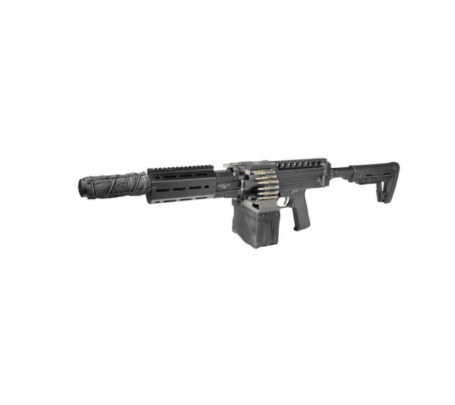 Secutor aquila vii lmg aeg support rifle (black) - Airsoft Support Rifles - view 3
