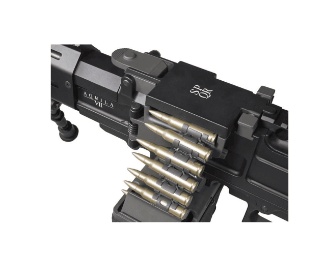 Secutor aquila vii lmg aeg support rifle (black) - Airsoft Support Rifles - view 4