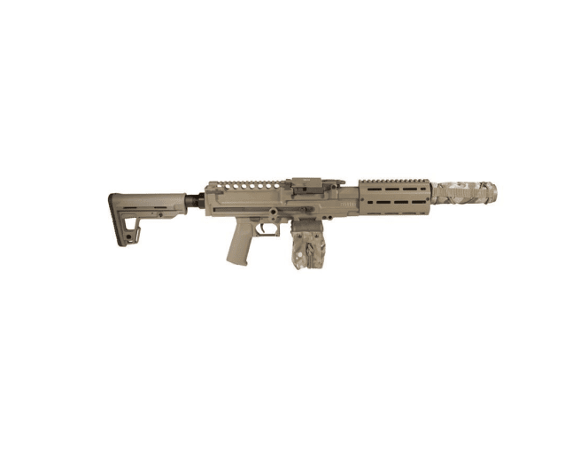 Secutor aquila vii lmg aeg support rifle tan - Airsoft Support Rifles - view 2