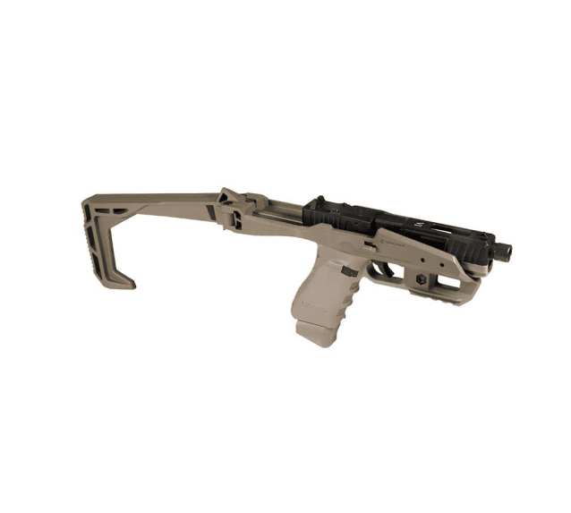 Secutor corvus iii carbine kit with gladius magna gas blowback pistol (dual tone black slide & tan kit) - New Airsoft Products - view 3