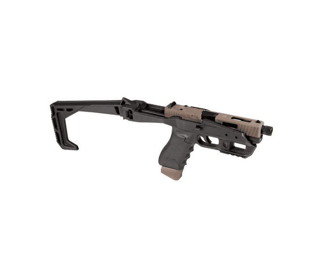 Secutor corvus iii carbine kit with gladius magna gas blowback pistol (dual tone tan slide & black kit) - New Airsoft Products - view 3