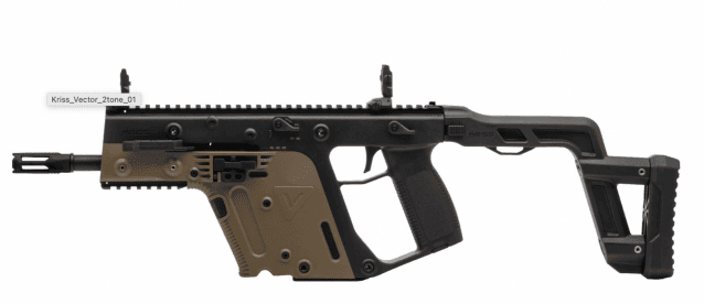 Krytac kriss vector dual tone half tan / black - Krytac - view 2