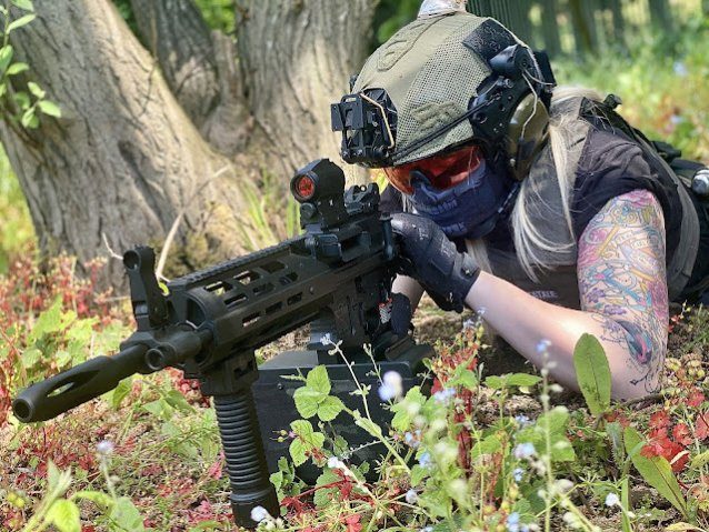 G&g cm16 lmg stealth - Airsoft Support Rifles - view 3
