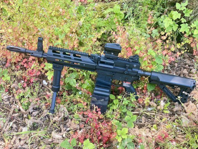 G&g cm16 lmg stealth - Airsoft Support Rifles - view 2