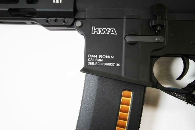 KWA RM4 RONIN T10 Tactical BLACK AEG