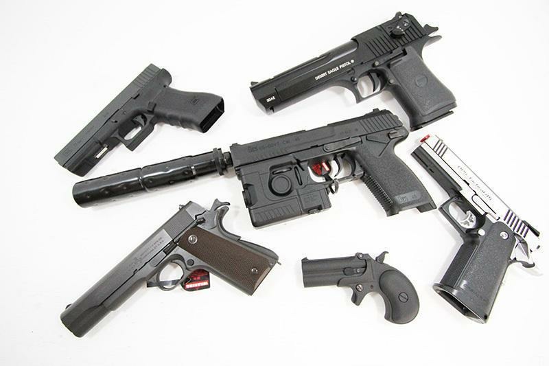 Gas and CO2 pistols
