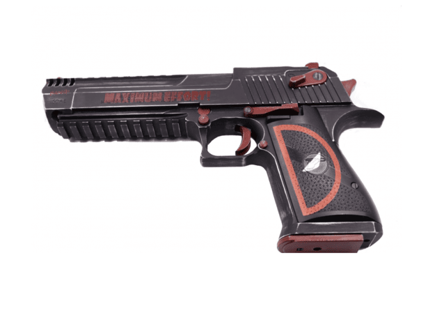 Custom Magnum Research Desert Eagle 50AE GBBP Black/Red