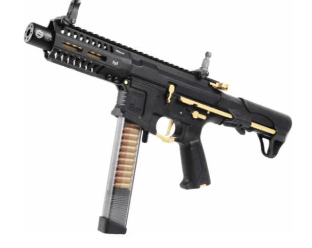G&g arp9 stealth - gold - SMG / CQB Airsoft rifles - view 3